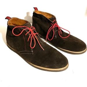 Ben Sherman Chukka Boot Ankle Suede Brown Size 12